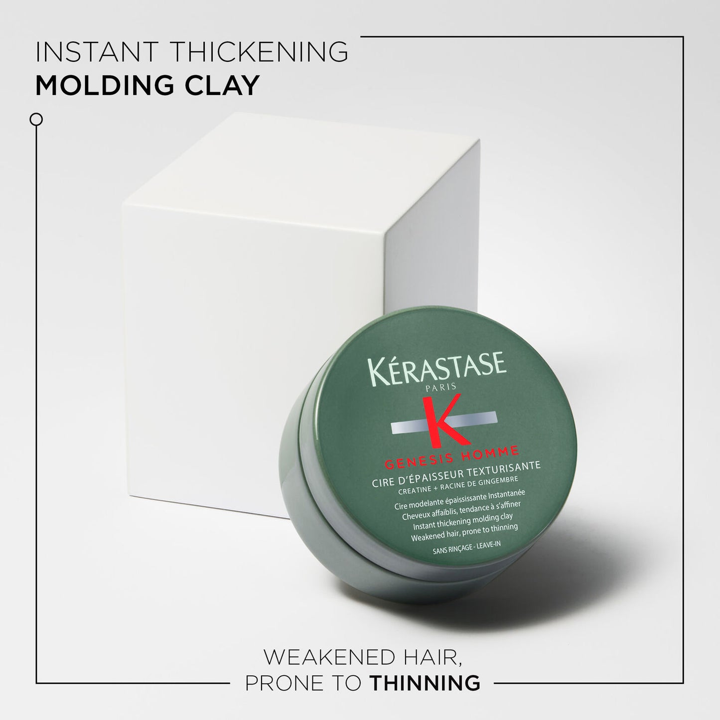 Genesis Homme Texturisante Thickening Clay for Men