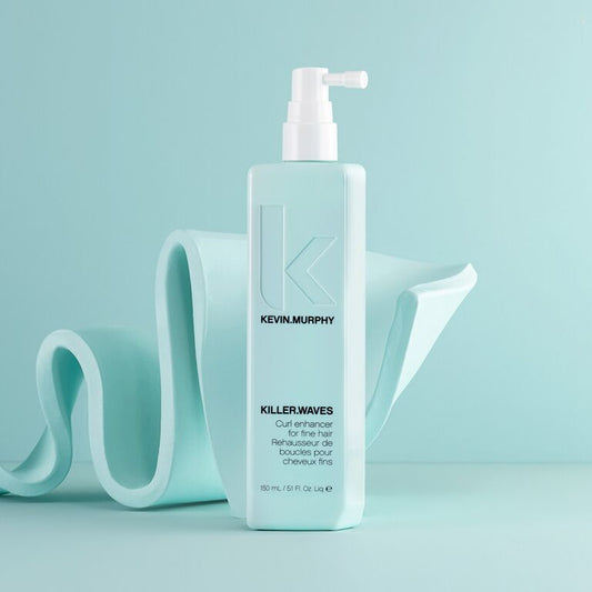 KILLER.WAVES Curl Enhancer for Fine Hair | Lightweight Curl Defining Cream for Volume & Frizz Control