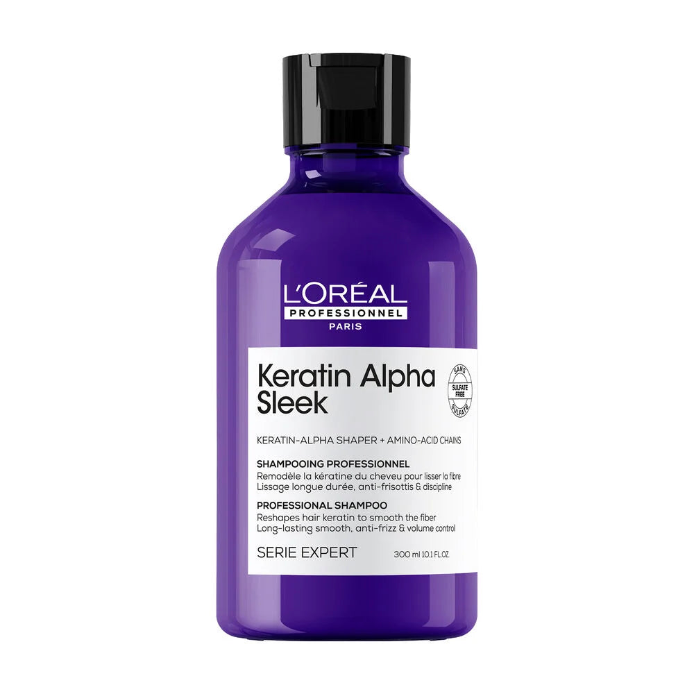 L’Oréal Professionnel Keratin Alpha Sleek Shampoo 300mL