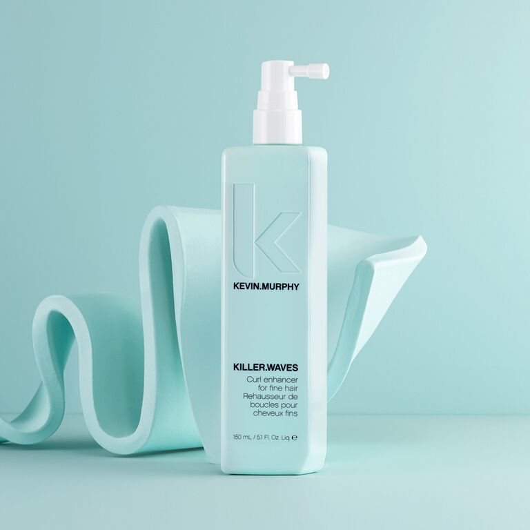 KILLER.WAVES Curl Enhancer for Fine Hair | Lightweight Curl Defining Cream for Volume & Frizz Control